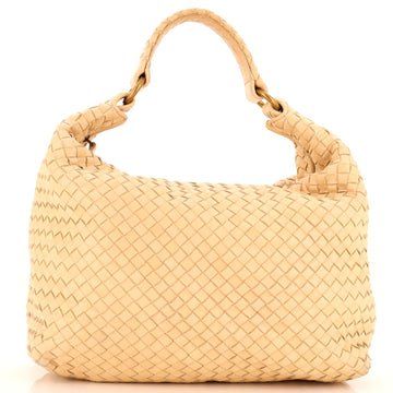 Bottega Veneta Sloane Hobo (Outlet) Intrecciato Nappa Medium