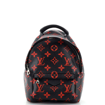 Louis Vuitton Palm Springs Backpack Limited Edition Monogram Infrarouge Mini