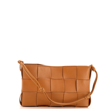 Bottega Veneta Cassette Pouch on Strap Maxi Intrecciato Leather