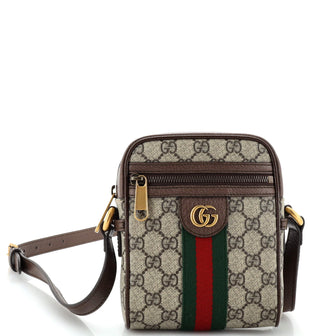 Gucci Ophidia Messenger Bag GG Coated Canvas Mini