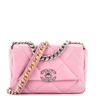 Chanel 19 Flap Bag Quilted Leather Medium