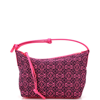 Loewe Cubi Hobo Anagram Jacquard Small