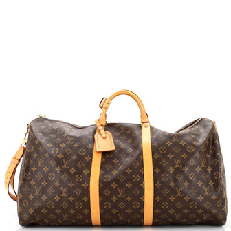 Louis Vuitton Keepall Bandouliere Bag Monogram Canvas 60
