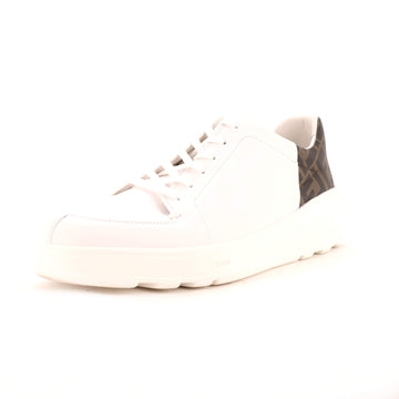 Fendi Men's Fendi Forever Low Top Sneakers Leather with Zucca Canvas