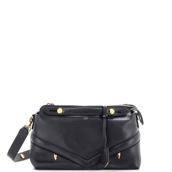 Fendi Monster By The Way Satchel Leather Small