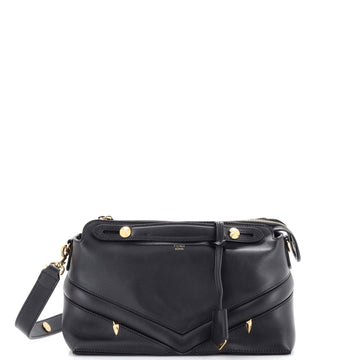 Fendi Monster By The Way Satchel Leather Small