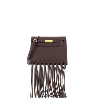 Hermes Kelly Danse Anate Fringe Bag Swift