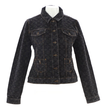 Louis Vuitton Women's Button Up Jacket Monogram Denim