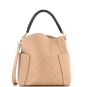 Louis Vuitton Bagatelle Hobo Monogram Empreinte Leather