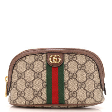 Gucci Ophidia Cosmetic Case GG Coated Canvas Medium