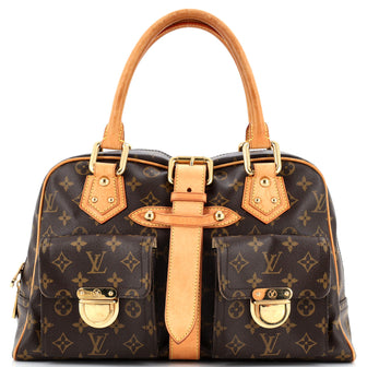 Louis Vuitton Manhattan Handbag Monogram Canvas GM