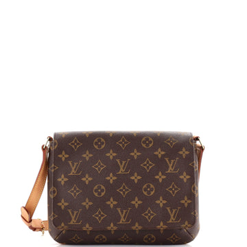 Louis Vuitton Musette Tango Handbag Monogram Canvas