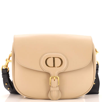 Christian Dior Bobby Flap Bag Leather Large