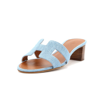 Hermes Women's Oasis Sandals Denim