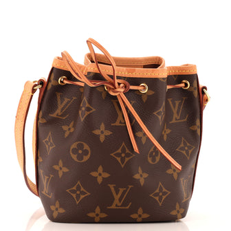 Louis Vuitton Noe Handbag Monogram Canvas Nano