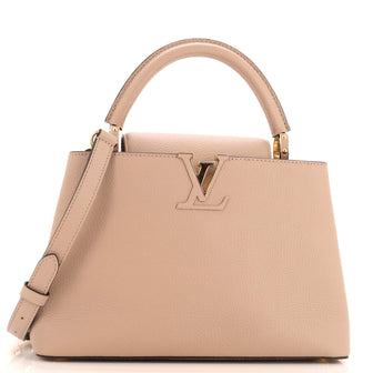 Louis Vuitton Capucines Bag Leather MM