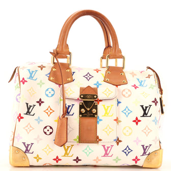 Louis Vuitton Speedy Handbag Monogram Multicolor 30