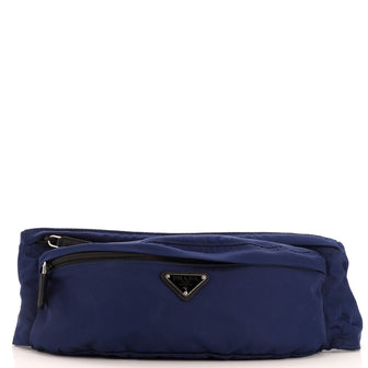 Prada Zip Waist Bag Tessuto Medium
