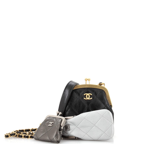 Chanel Multi Clutch with Chain Quilted Leather 269219