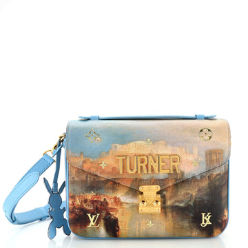 Louis Vuitton Pochette Metis Limited Edition Jeff Koons Turner Print Canvas