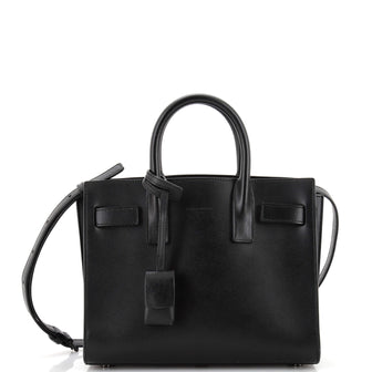 Saint Laurent Sac de Jour Bag Leather Nano