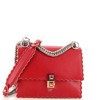 Fendi Kan I Bag Leather Small