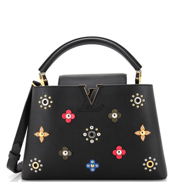 Louis Vuitton Capucines Bag Leather with Embellished Detail PM
