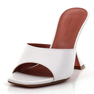 Amina Muaddi Women's Lupita Heeled Mules Leather 95
