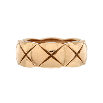 Chanel Coco Crush Ring 18K Beige Gold Small
