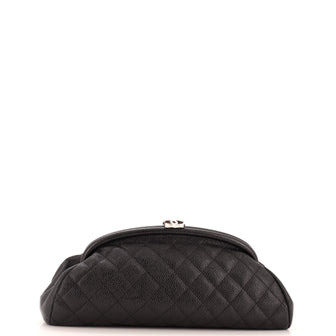 Chanel Timeless Clutch Quilted Caviar