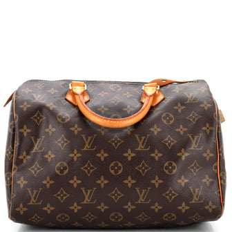 Louis Vuitton Speedy Handbag Monogram Canvas 30