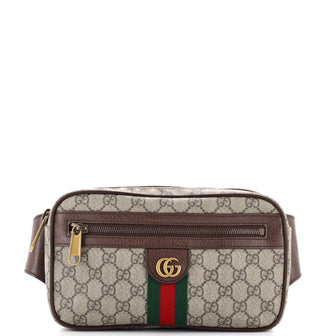 Gucci Ophidia Belt Bag GG Coated Canvas Medium