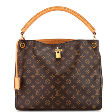 Louis Vuitton Gaia Handbag Monogram Canvas