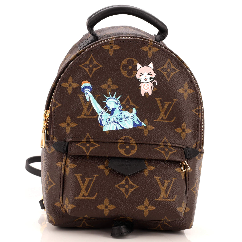 Louis Vuitton Palm Springs Backpack Limited Edition World Tour Monogram  Canvas Mini 269419