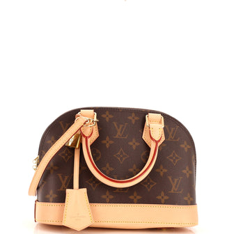 Louis Vuitton Alma Handbag Monogram Canvas BB