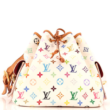 Louis Vuitton Petit Noe Handbag Monogram Multicolor