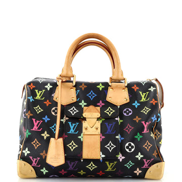 Louis Vuitton Speedy Handbag Monogram Multicolor 30