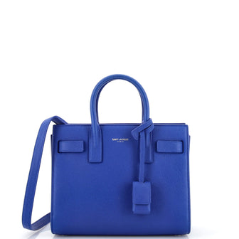 Saint Laurent Sac de Jour Bag Leather Nano
