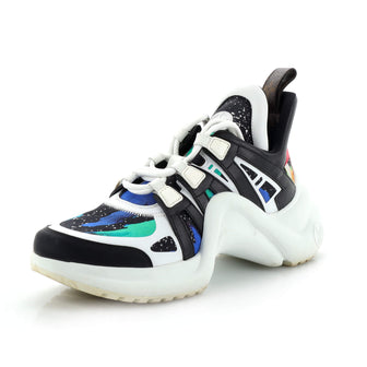 Louis Vuitton Women's LV Archlight Sneakers Multicolor Nylon and Leather