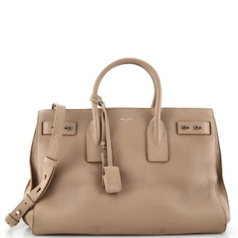 Saint Laurent Sac de Jour Bag Leather Large