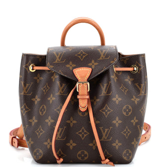 Louis Vuitton Montsouris NM Backpack Monogram Canvas with Leather BB