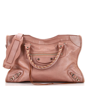Balenciaga City Classic Studs Bag Leather Medium