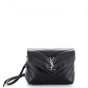 Saint Laurent Loulou Shoulder Bag Matelasse Chevron Leather Toy