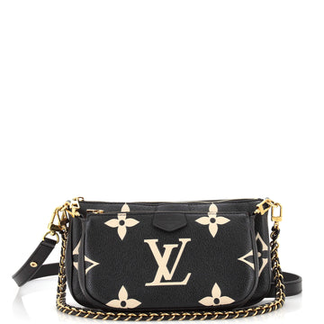 Louis Vuitton Multi Pochette Accessoires Bicolor Monogram Empreinte Giant