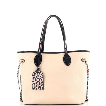 Louis Vuitton Neverfull NM Tote Wild at Heart Monogram Empreinte Giant MM