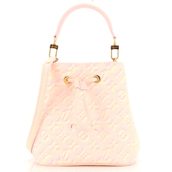 Louis Vuitton NeoNoe Handbag Stardust Monogram Empreinte Leather BB
