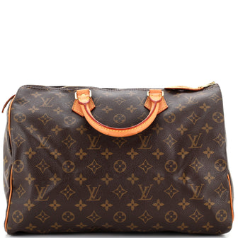 Louis Vuitton Speedy Handbag Monogram Canvas 35