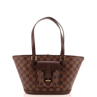 Louis Vuitton Manosque Handbag Damier PM