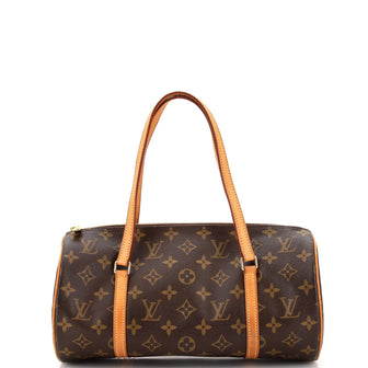 Louis Vuitton Papillon Handbag Monogram Canvas 30