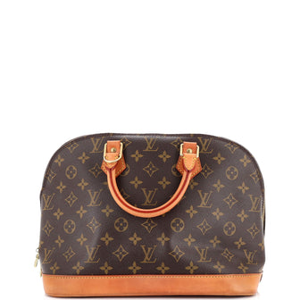 Louis Vuitton Vintage Alma Handbag Monogram Canvas PM